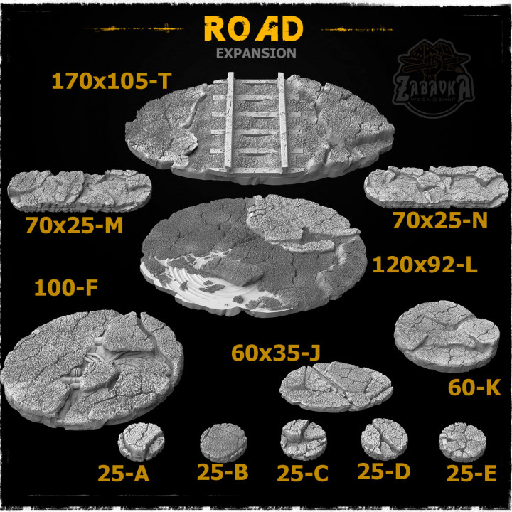 Road - Extra Sizes (Post Campaign STLs)'s Cover