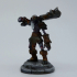 Zombie Soldier 1 inch base, 32 mm height Medium miniature image
