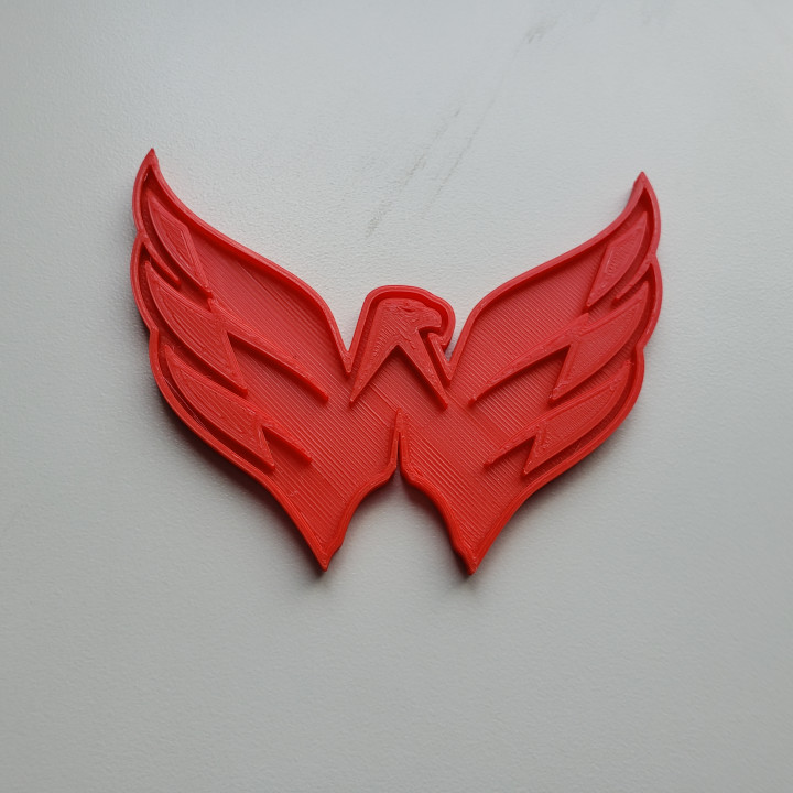 Free STL file Washington Capitals Eagle Logo・3D printable object to  download・Cults