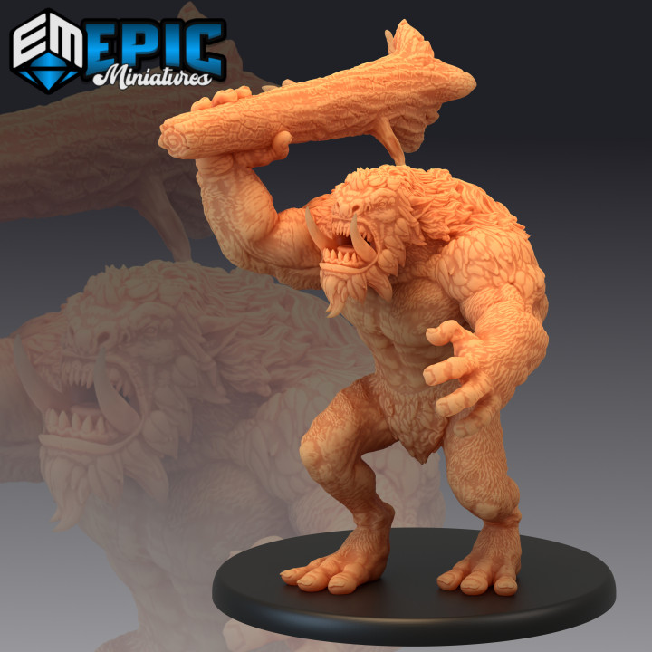 $3.90Norse Troll Attacking / Hairy Arctic Beast / North Forest Encounter