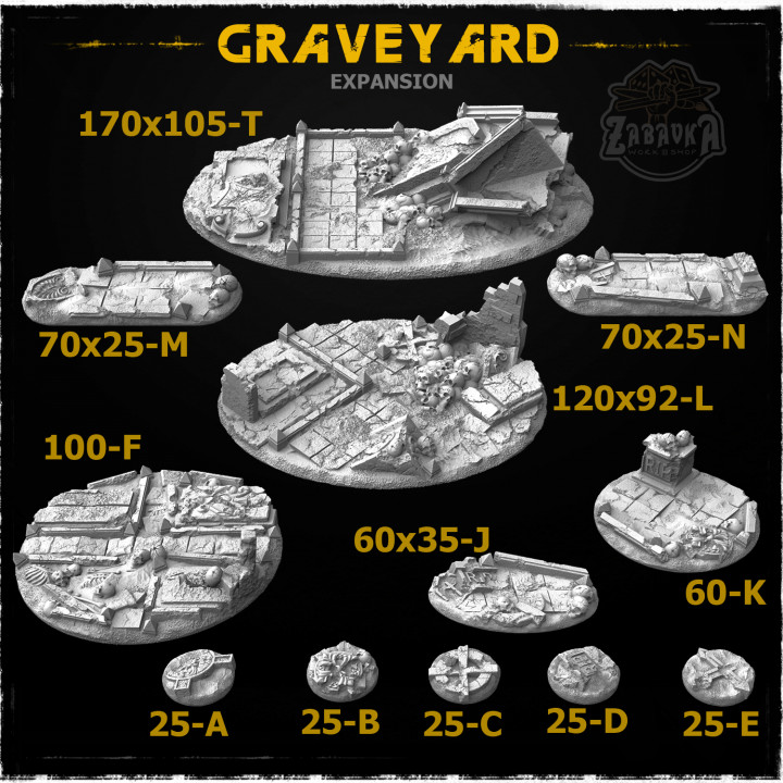 Graveyard v.2(Updated) - Extra sizes set's Cover