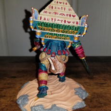 Picture of print of Pyramid Golem