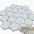 Blank 19 and 27 Hex Tile Clusters, Hex Map Scale image