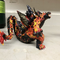 Picture of print of Kazankeshi Lava Kaiju - Presupported This print has been uploaded by Jarred Clouse