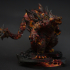 Kazankeshi Lava Kaiju - Presupported print image