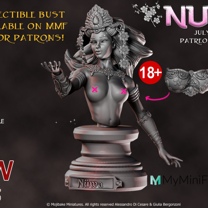 Nuwa, Chinese goddess of Creation, Collectible Bust(Pre-supported)'s Cover
