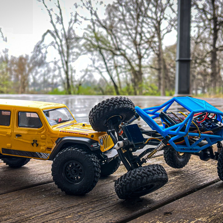 SCX24 Rock Bouncer Chassis