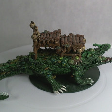 Picture of print of SWAMP CROCODILE