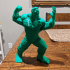 Hulk Support Free Remix print image