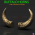 Buffalo Horns - Satan Horns - Demon Horns image