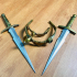 Blades weapon - Dagger 2  versions print image