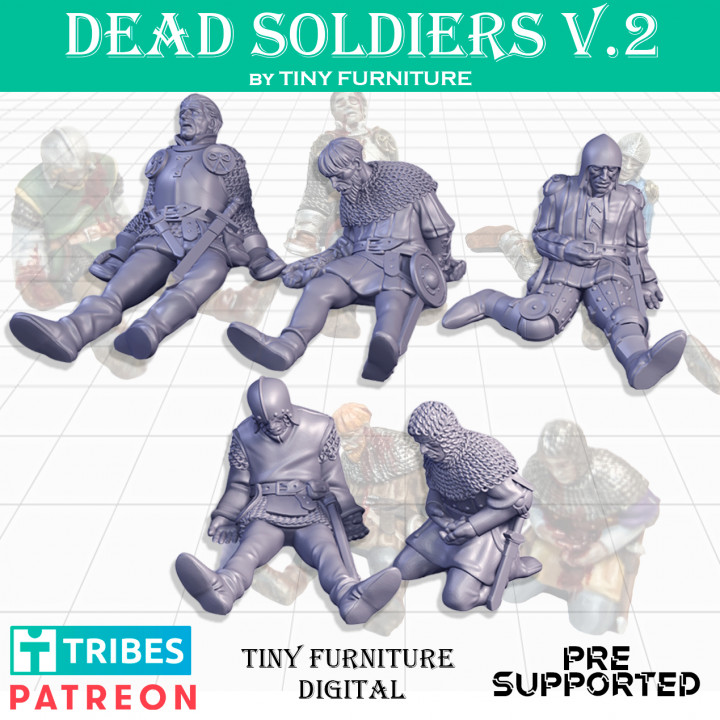 Dead Soldiers v.2 (Harvest of War)'s Cover