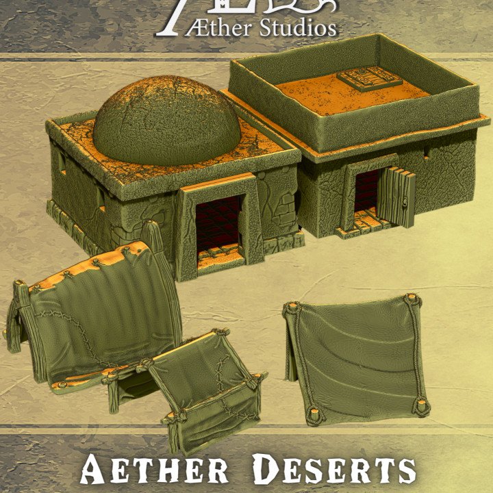 $6.00Aether Desert Dwellings I