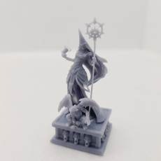 Picture of print of Diana 'Echo' Themera diorama 75mm and 32mm pre-supported