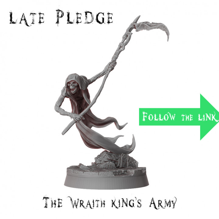 The Wraith King's Army_Free model's Cover