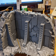 Picture of print of Davonis, Ancient Burial Site. 3D Printing Designs Bundle. Futuristic / Alien / Ruins / Scifi Buildings. Terrain and Scenery for Wargames