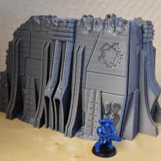 Picture of print of Davonis, Ancient Burial Site. 3D Printing Designs Bundle. Futuristic / Alien / Ruins / Scifi Buildings. Terrain and Scenery for Wargames