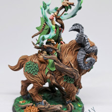 Picture of print of Toryden on Faenarion the Luxuriant - Arverian Woodkeepers Beast + Rider