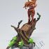 Nihae - Arverian Woodkeepers Beauty (Fantasy Pinup) & Hollow Tree print image