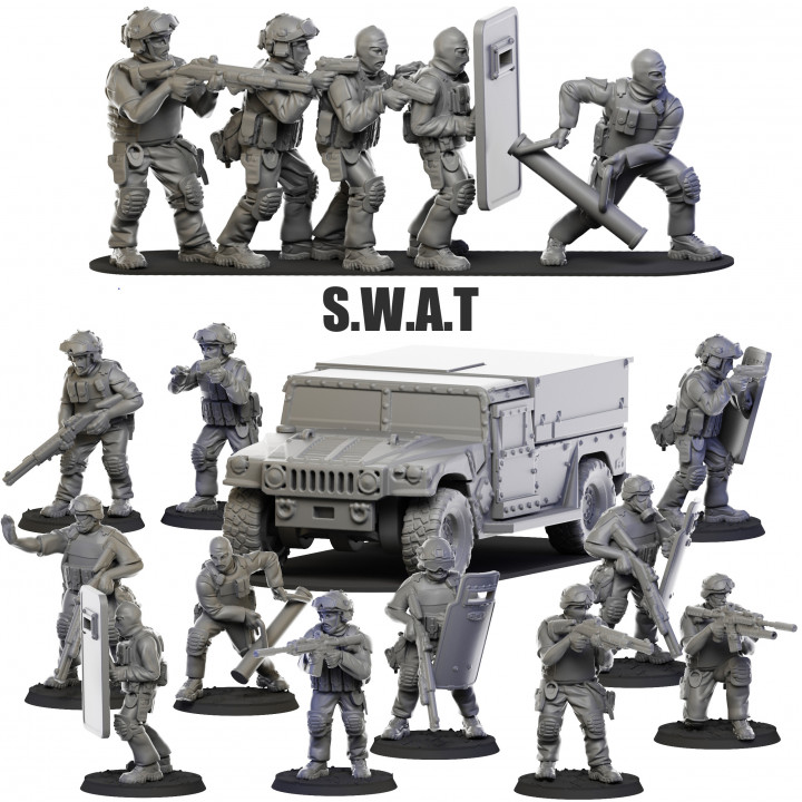 SWAT team's Cover