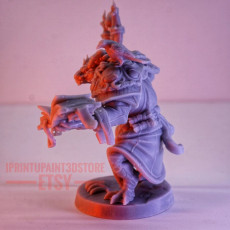 Picture of print of Drayax, the Dragonborn Warlock