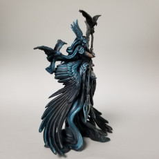 Picture of print of Vus - Spear Maiden to Morrigan - PRESUPPORTED - 32mm Scale - D&D