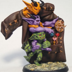 Picture of print of Stack of Imps, with coat version!