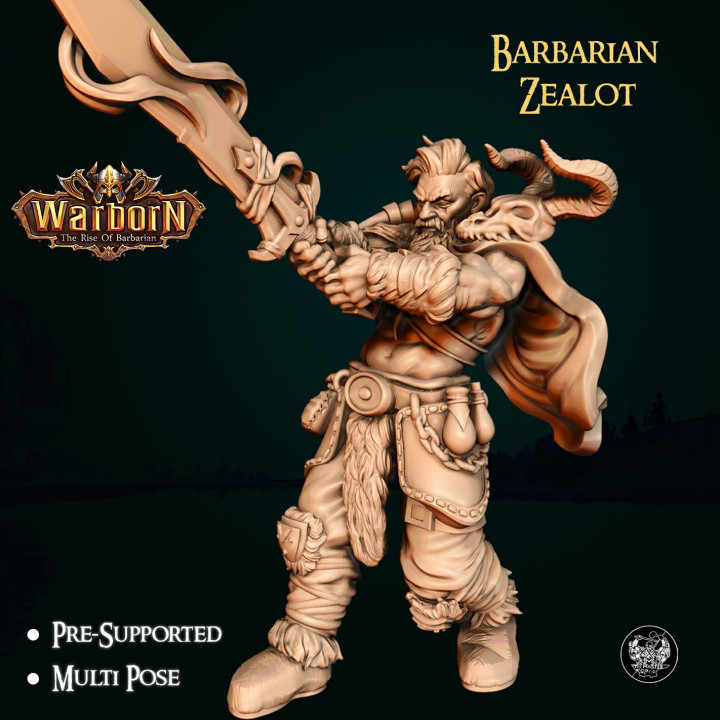 Zealot Barbarian's Cover