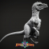 Velociraptor, Variation 3, Pose 3 Miniature - Pre-Supported image