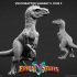 Velociraptor, Variation 3, Pose 3 Miniature - Pre-Supported image