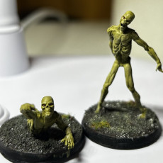 Picture of print of Zombies - Tabletop Miniature
