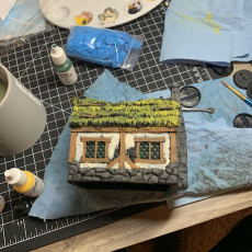 Picture of print of Little Cottage