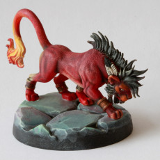 Picture of print of Nanokor - Lion - 32mm - DnD