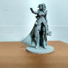 Picture of print of Kingdom of Talarius - Lilly, Arch White Mage (32mm scale presupported miniature)