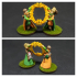 Kingdom of Talarius - The Twins, Pandi and Portia (32mm scale presupported miniatures) print image