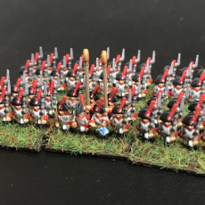 Picture of print of 6-15mm Spanish Fusilier Battalion (1808) NAP-ES-1