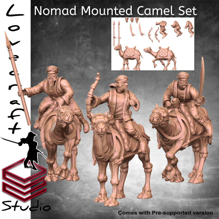 $12.00Mounted Camel Set