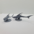 Ferian Sea Elf on Dream Shark print image