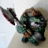 Tortle Barbarian Miniature - Pre-Supported print image