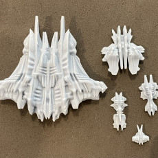 Picture of print of SCI-FI Ships Fleet Pack - The Gavech - Presupported