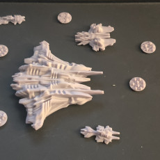 Picture of print of SCI-FI Ships Fleet Pack - The Gavech - Presupported