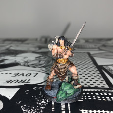 Picture of print of Barbarian - Thurkal - MASTERS OF DUNGEONS QUEST