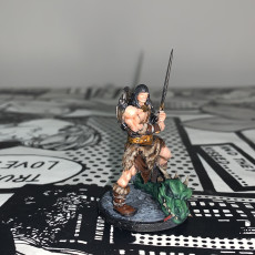 Picture of print of Barbarian - Thurkal - MASTERS OF DUNGEONS QUEST