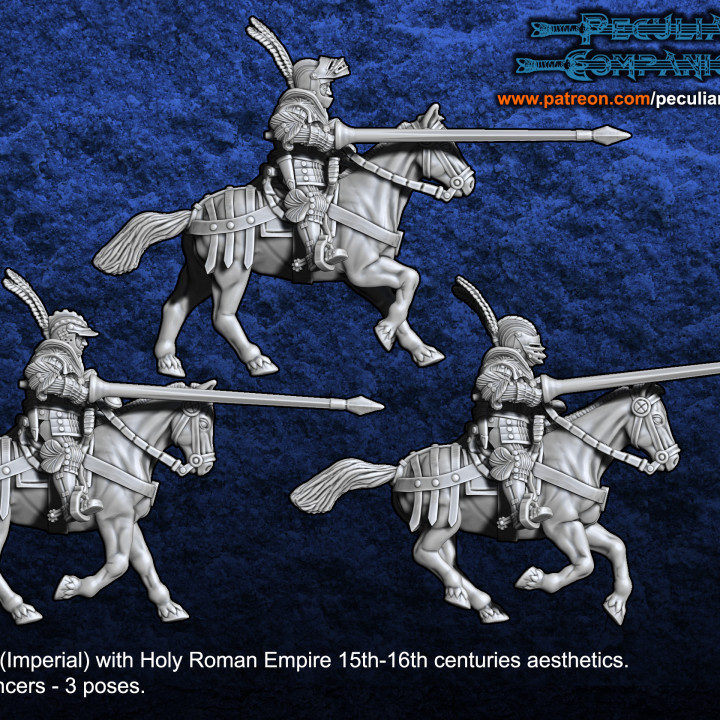 The Empire (germanic) - Demilancers (light/medium cavalry)'s Cover