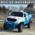 RC truck KamAZ Master 4x4: Bill of materials image