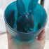 Rabbit Q-tip holder print image