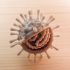 Covid, 3D printable coronavirus cell, non-commercial version image