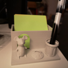 Picture of print of Mouse Post-it holder