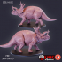 Triceratops Walking / Ancient Horned Dinosaur / Jurassic Mount image