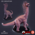 Long Neck Dinosaur / Ancient Bajadasaurus / Jurassic Giant Spiked Dino image